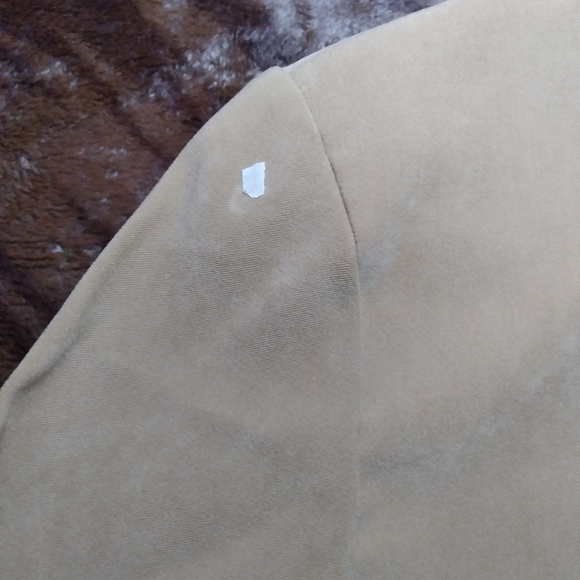 #95 Sprit De Corp Tan Button-Up Shirt (Size S) - Picture 8 of 9